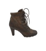 Botine dama Paul Green 41, piele, maro