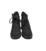 Botine dama Jenny Fairy 38, material textil, negru - imagine 3