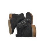 Botine dama Graceland 40, material textil, negru - imagine 4