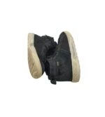 Adidasi copii Superfit 32, piele intoarsa, material textil, negru, Goretex - imagine 4