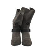 Cizme dama Esprit 39, piele intoarsa, gri - imagine 3