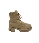 Ghete dama Mustang 38, imitatie de piele, bej