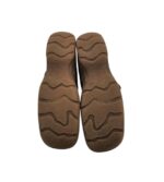 Cizme dama 39, piele intoarsa, maro - imagine 5