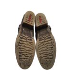 Botine dama Mustang 38, imitație de piele, maro, imblanite - imagine 5