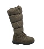 Cizme dama Tcm 38, material textil, bej, captusite