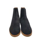 Ghete barbati Strellson 44, piele intoarsa, negru - imagine 3