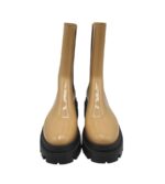 Ghete  dama Tamaris 40,  alte materiale, material textil, bej - imagine 3