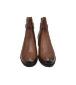 Ghete dama Tamaris 39, piele, maro - imagine 3