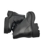 Ghete dama Tamaris 40, piele, negru - imagine 4