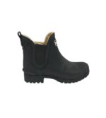 Cizme dama Barbour 39, alte materiale , negru, imblanite