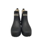 Cizme dama Barbour 39, alte materiale , negru, imblanite - imagine 3