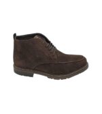 Ghete barbati Rieker  42, piele intoarsa, maro