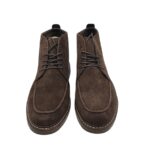 Ghete barbati Rieker  42, piele intoarsa, maro - imagine 3