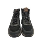 Ghete barbati Camel Active  41, piele intoarsa, piele, negru - imagine 3