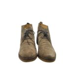 Ghete dama Next 40, piele intoarsa, bej - imagine 3