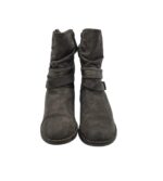 Botine dama Graceland 40, material textil, gri - imagine 3