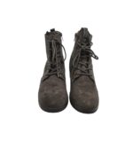 Ghete dama Graceland 40, material textil, gri - imagine 3