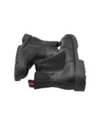 Ghete dama Avenue 39, imitatie de piele, negru - imagine 4