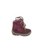 Ghete copii Superfit 22, material textil, piele intoarsa, roz, Goretex