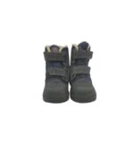 Ghete copii Pepino 24, imitație de piele, material textil, albastru , imblanite - imagine 3