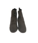 Botine dama Tu 37, material textil, maro - imagine 3
