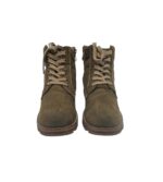 Ghete dama Marco Tozzi 39, material textil, maro , captusite - imagine 3