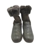 Cizme barbati  Bama, 43, piele, gri - imagine 3