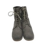 Ghete dama 41, imitatie de piele, gri - imagine 3