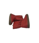 Cizme copii M&S 24, imitație de piele, piele, rosu - imagine 4