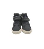 Ghete copii Kangaroos 24, imitație de piele, negru, imblanite - imagine 3