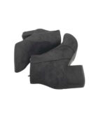 Botine dama Bianco 39, material textil, negru - imagine 4
