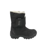 Cizme copii Quechua 35, material textil, negru, waterproof