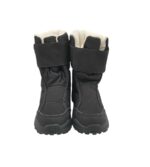 Cizme copii Quechua 35, material textil, negru, waterproof - imagine 3