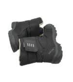 Cizme copii Quechua 35, material textil, negru, waterproof - imagine 4