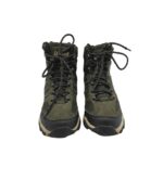 Ghete dama Landrover 37, imitatie de piele, materiale textil,  verde - imagine 3