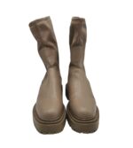 Cizme dama H&M 37, imitatie de piele, bej - imagine 3