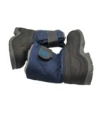 Cizme copii Bama 33, material textil, albastru, imblanite - imagine 4