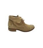 Botine dama Sommerkind 39, piele intoarsa, bej