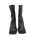 Cizme dama Urban 36, piele, negru - imagine 3