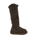 Cizme dama Bearpaw 39, material textil, maro