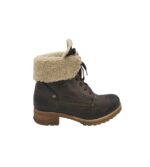 Ghete dama Highland Creek 39, piele, negru