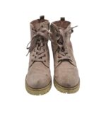 Ghete dama Graceland 38, material textil, bej - imagine 3