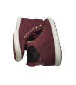 Adidasi dama Vty 41, material textil, rosu, captusite - imagine 4