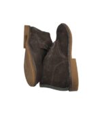 Ghete barbati Barbour 42, piele intoarsa, maro - imagine 4