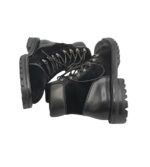 Ghete dama Alaia 36, piele, negru - imagine 4