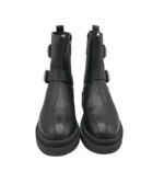 Ghete dama About You 38, piele, negru - imagine 3