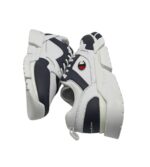 Adidasi barbati Champion 44, material textil, piele, alb negru - imagine 4