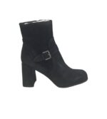 Botine dama Cafe Noir 41, piele, negru