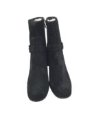 Botine dama Cafe Noir 41, piele, negru - imagine 3