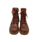 Ghete dama Sorel 37, piele, maro - imagine 3